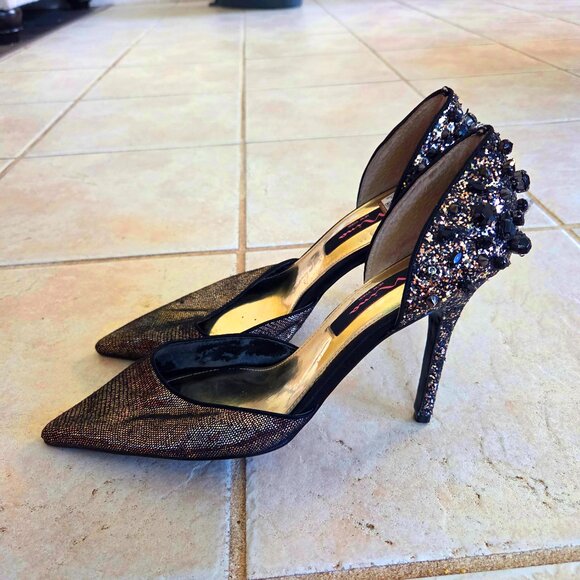 Women's size 8.5 Nina New York fashion high heels - Picture 1 of 2